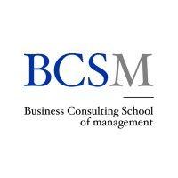 bcsm business consulting school of management logo image