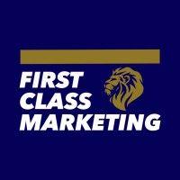 first class marketing logo image