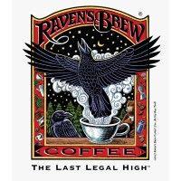 raven's brew coffee logo image