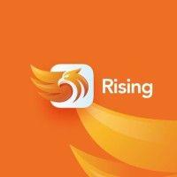 rising digital logo image