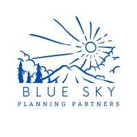 blue sky planning partners logo image