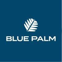 blue palm group logo image