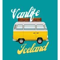 vanlife iceland logo image