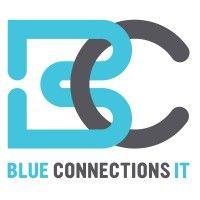 blue connections it logo image