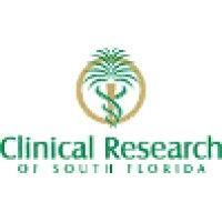 clinical research of south florida-an amr company logo image