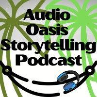 audio oasis storytelling podcast logo image