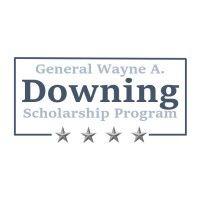 general wayne a. downing scholarship program logo image