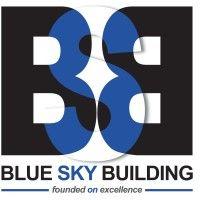 blue sky building logo image