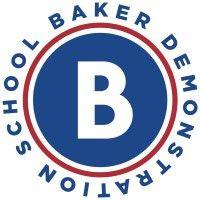 baker demonstration school logo image