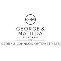 george & matilda eyecare for gerry & johnson optometrists logo image