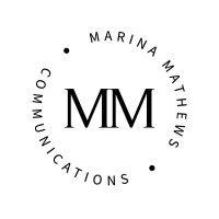 marina mathews communications logo image