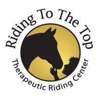 riding to the top therapeutic riding center logo image