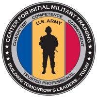 u.s. army center for initial military training logo image