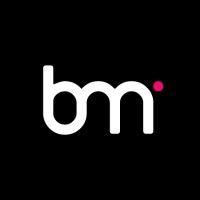 black magenta logo image