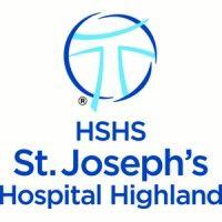 hshs st. joseph's hospital highland logo image