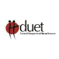 duet- head hunting logo image