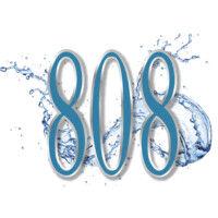 808 water logo image