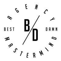 best damn agency mastermind logo image