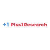 plus1research logo image