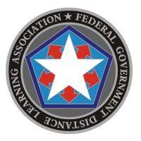 federal government distance learning association logo image