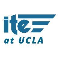 institute of transportation engineers - ucla logo image