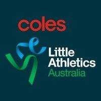 coles little athletics australia logo image