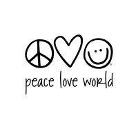 peace love world, llc logo image