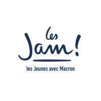 les jeunes avec macron logo image