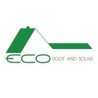 eco roof and solar logo image