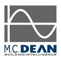 m.c. dean, inc. logo image