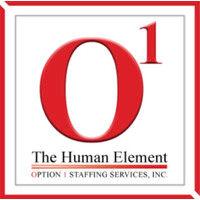 option 1 staffing services, inc. logo image