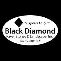 black diamond paver stones & landscape, inc. logo image