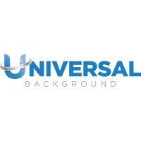 universal background screening logo image