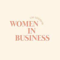 uw-madison women in business logo image