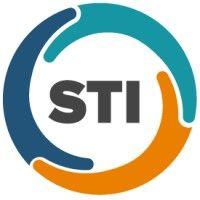 sti computer services logo image