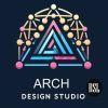 arch design studio rsl logo image