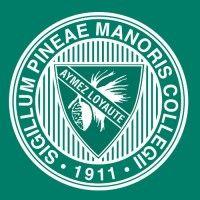 pine manor college logo image