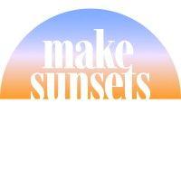 make sunsets logo image