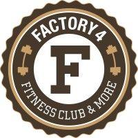 factory 4 fitness club & more logo image