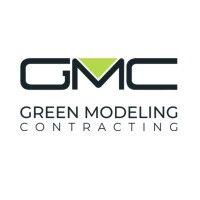 green modeling contracting logo image