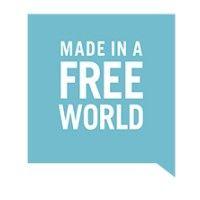 made in a free world logo image