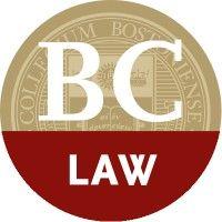 boston college law school logo image