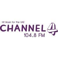 channel 4 fm 104.8 uae logo image