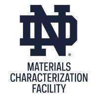 notre dame materials characterization facility logo image