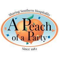 a peach of a party logo image