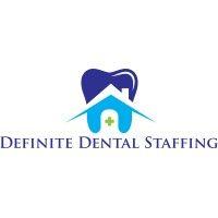 definite dental staffing logo image