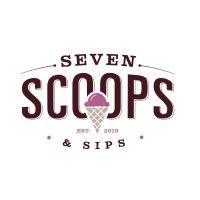 seven scoops & sips logo image