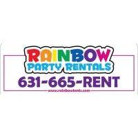 rainbow party rentals logo image