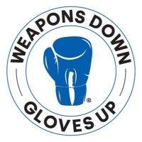 weapons down gloves up logo image