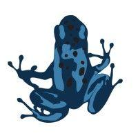 blue frog logo image